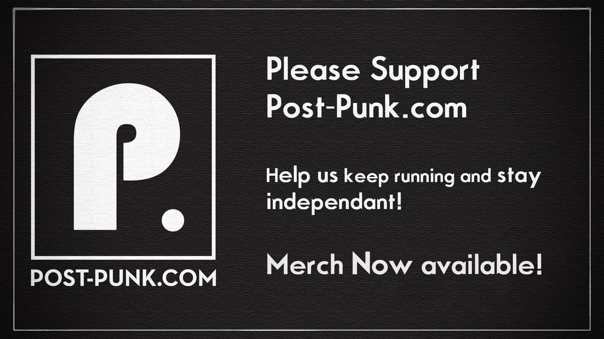 Please support Post-Punk.com to help us continue sharing new music, news, and more! Merch now available! post-punk.com/post-punk-com-… #goth #gothgoth #synthpop #darkwave #postpunk #gothicrock #darkpostpunk #gothic #deathrock #dreampop #80smusic #newwave