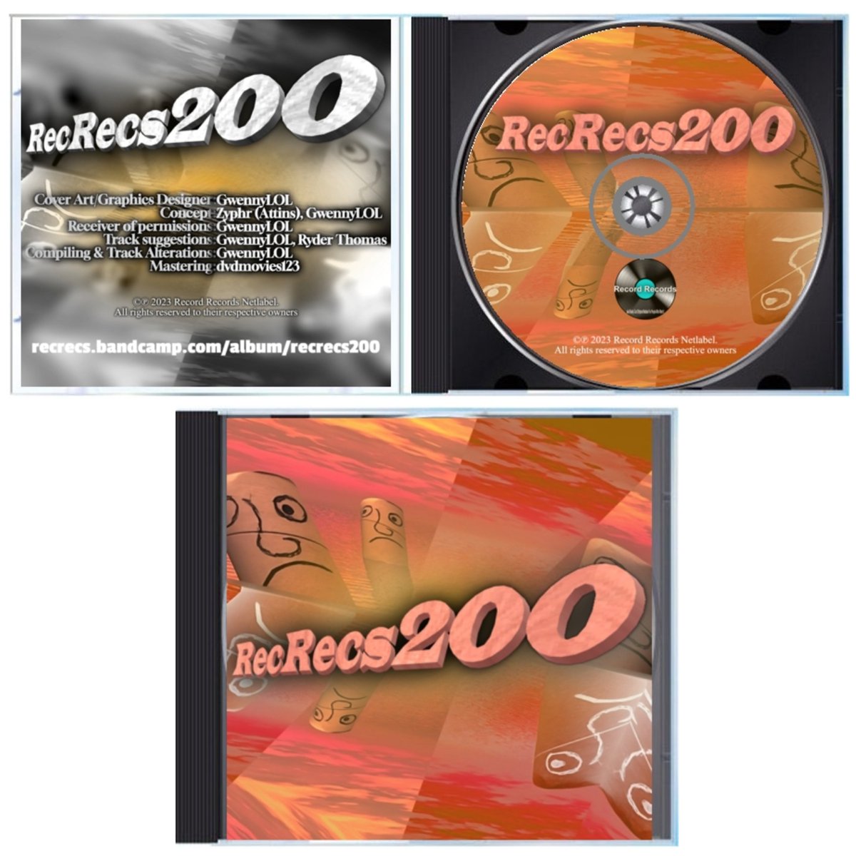 TheProtagonistR's tweet photo. RecRecs200
CD OUT NOW

$2.00 USD

Purchase CD At:  https://t.co/tqTcWRj3Ow https://t.co/gafsWDMipC