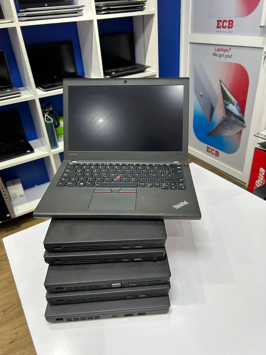 Good morning my beautiful people 
Today i'm selling this laptop,at a budget of Ksh 24,000 utaget hii Lenovo Thinkpad X270 7th gen 
Specs zake ni best 👇
-Processor intel Core i5 
-Storage 8GB Ram/256GB SSD 
-Base Speed  2.7ghz 
-Size 12.5 inches 
📞0717040531/ Dm @ECB001 
Also we…