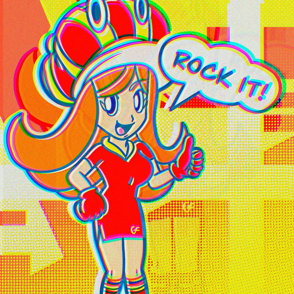 gabbif6's tweet photo. Mona From WarioWare: Touched #warioware #nintendo #fanart https://t.co/1Gr7kQlALo