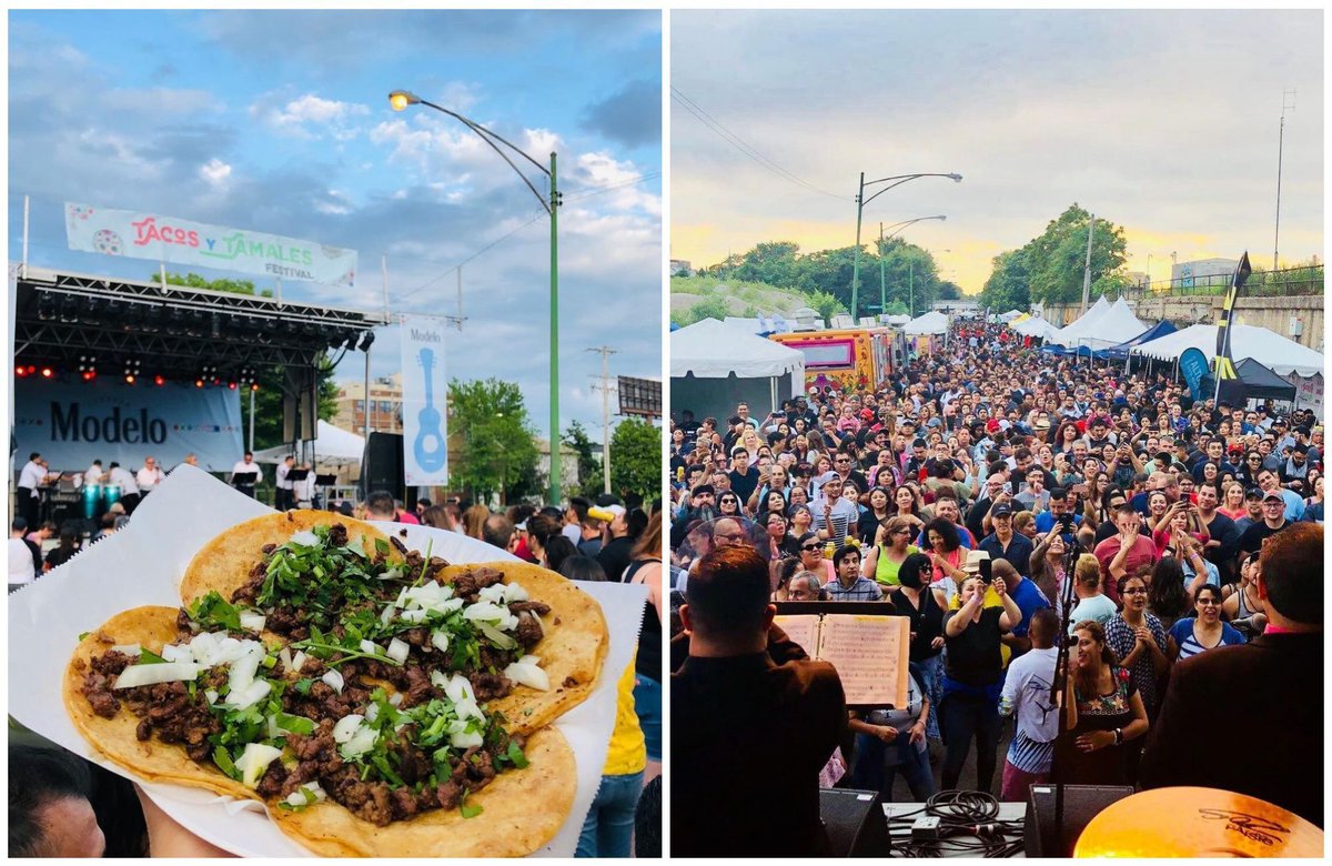 Pilsen’s annual Tacos y Tamales festival returns this summer. 🌮 buff.ly/3TVmIui