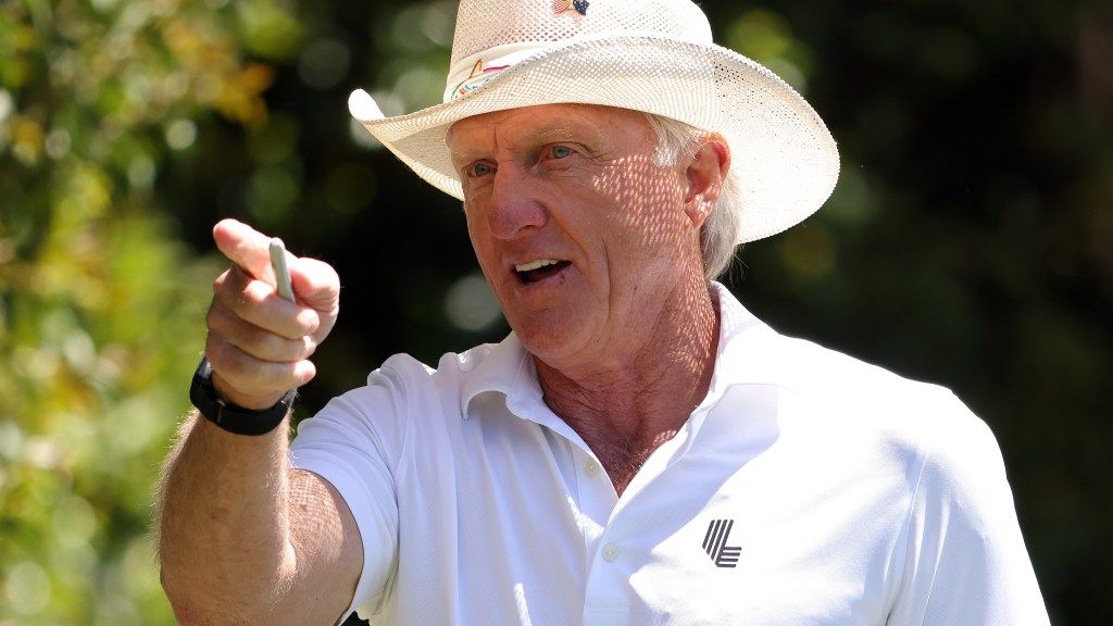 Greg Norman is haunting Augusta National. Here's what patrons thought of him at the Masters golfweek.usatoday.com/2024/04/12/mas…