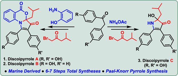 J Org Chem/Org Lett (@joc_ol) on Twitter photo Check out the recent story of "Total Syntheses of Discoipyrroles A, B and C, Three Marine Natural Products" in #JOrgChem by <a href="/KrishnaPKaliap1/">Krishna P Kaliappan</a> and <a href="/DakeGaurav/">Dr. Gaurav Dake, PhD</a> from <a href="/iitbombay/">IIT Bombay</a> pubs.acs.org/doi/10.1021/ac… Check out the recent story of "Total Syntheses of Discoipyrroles A, B and C, Three Marine Natural Products" in #JOrgChem by <a href="/KrishnaPKaliap1/">Krishna P Kaliappan</a> and <a href="/DakeGaurav/">Dr. Gaurav Dake, PhD</a> from <a href="/iitbombay/">IIT Bombay</a> pubs.acs.org/doi/10.1021/ac…
