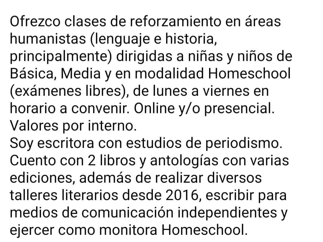 maydaplant's tweet photo. Clases particulares!
Me ayudan con un RT?

(Hamas Irán Medio Oriente #Israel Fruna Boric La Cisterna...) https://t.co/28rlgS0MsB