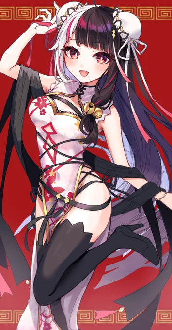 #れなの鳥っくあーとチャイナ夜見さん 