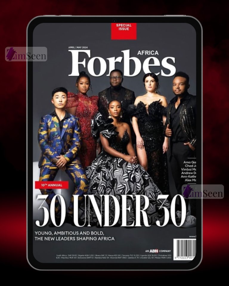 LIKE FATHER, LIKE DAUGHTER: Congratulations to billionaire offspring Vimbai Masiyiwa for landing a spot on the coveted Forbes 30 Under 30 class, which profiles young people 'achieving success with innovation, influence, and individuality.'