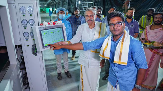 Indosol Solar commences production at Ramayapatnam unit. #Solar #SolarPower #Ramayapatnam