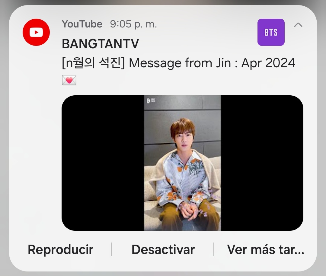 NO PUEDO CREERLO, TE AMO SEOKJIN