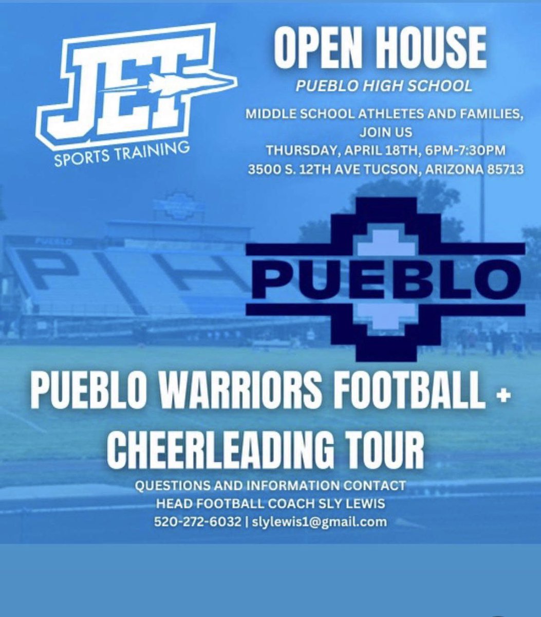 Here’s an upcoming event we look forward to seeing your student athletes and families coming out to see what we offer with academics and athletics here at Pueblo.
