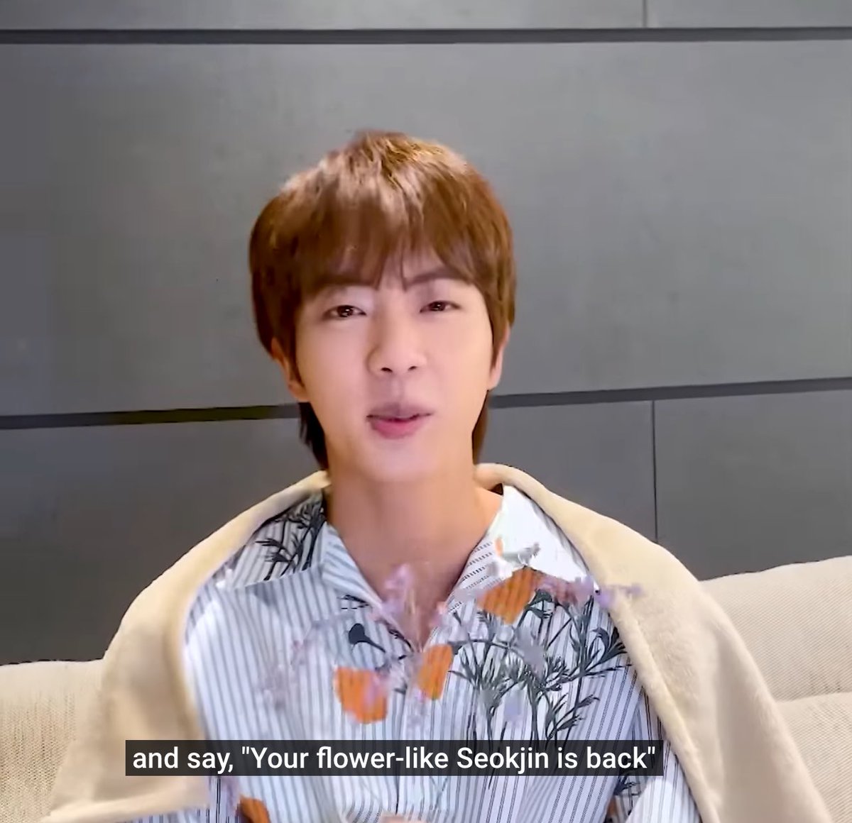 YOUR FLOWER LIKE SEOKJIN IS BACK 😭 I’m SO AGHH CRYING. TWO MORE MONTHS!