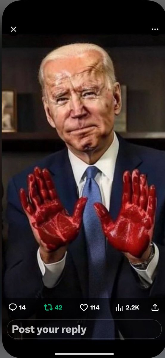 CbrandtChris's tweet image. @JoeBiden - your incoherent thinking is on display in your to this imminent escalation in Iran. You have no shame . George Washington wd be ashamed of you ! 🇮🇱🇮🇱. Peace thru strength for All. 🇺🇸🇮🇱. The humanitarian crisis you have caused in your watch inc Gaza