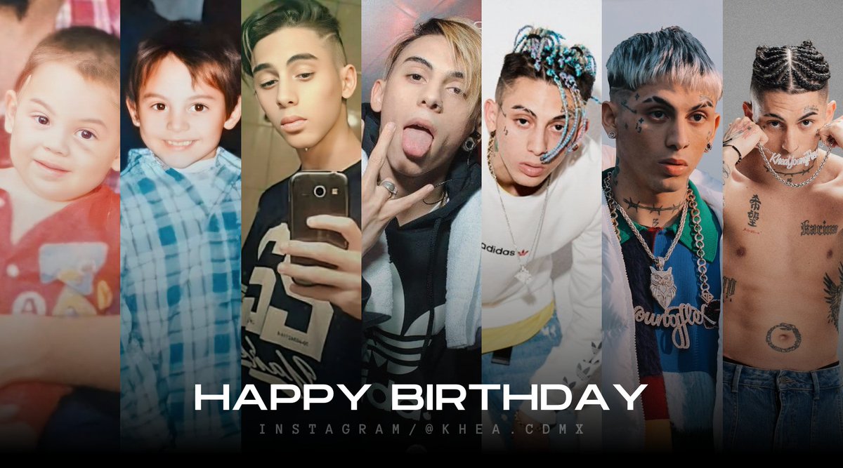khea_cdmx's tweet photo. Feliz cumpleaños al verdadero hitboy, que desde chico nos ha regalado temas impresionantes, muchos estamos desde tus inicios otros se fueron sumando, pero que hermoso es ser parte de tu proceso y verte crecer como artista y persona.

— HBD KHEA. 🎉🤍 https://t.co/IWOvKjWGo2