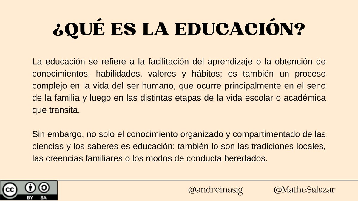 andreinasig's tweet photo. Educación.📚
#PedagogiadelasCienciasExperimentales #Tic #DocenteInnovador #Digital #investigación #ModelosPedagógicos  
@jorgearmi20 
@experimenutmach https://t.co/WJwWs0zfEL