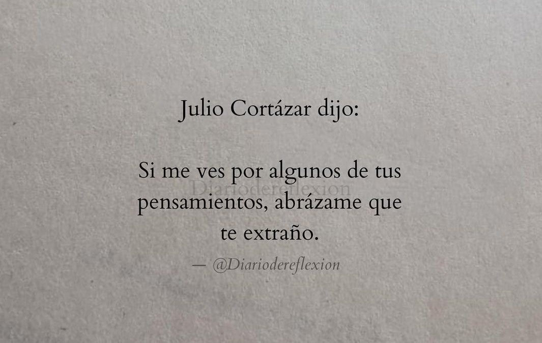 #ConDeZurdaVoy a compartir este hermoso fragmento de Cortázar