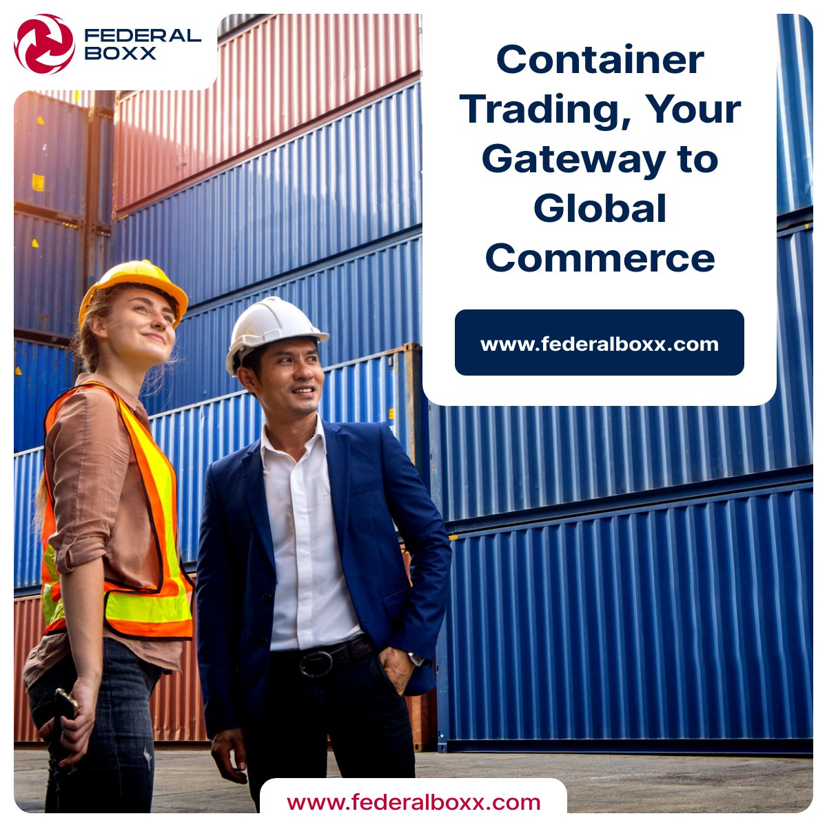 Unlock new growth avenues for your container trading business with FederalBoxx! Seamlessly connect with partners, expand your network, and boost your profits. Don't miss out on the future of container trading. #FederalBoxx #ContainerTrading #ShippingSolutions #BusinessGrowth