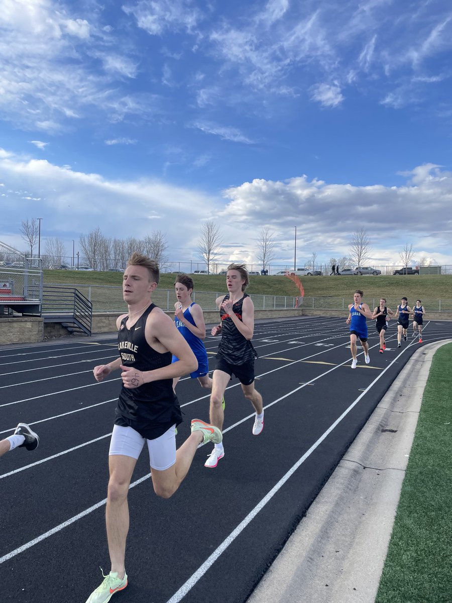 Mason and Adam had a big day at our first outdoor meet 4x8-800-400, also Andrew and Evan putting in the same work, excited where this group will end up in 4 weeks