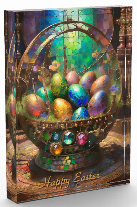 🐰⚔️🐰⚔️🐰
Stained Glass Easter Bunny and baskets of Eggs Photo Blocks Collection
#bunny #rabbit #EasterRabbit #butterfly #EasterEggs #Easter #EasterBunny #Angel #knight #gifts #giftideas #steampunk  #art #deskart #holidaygifts #homedecor #homedecoration
bit.ly/EasterPhotoBlo…