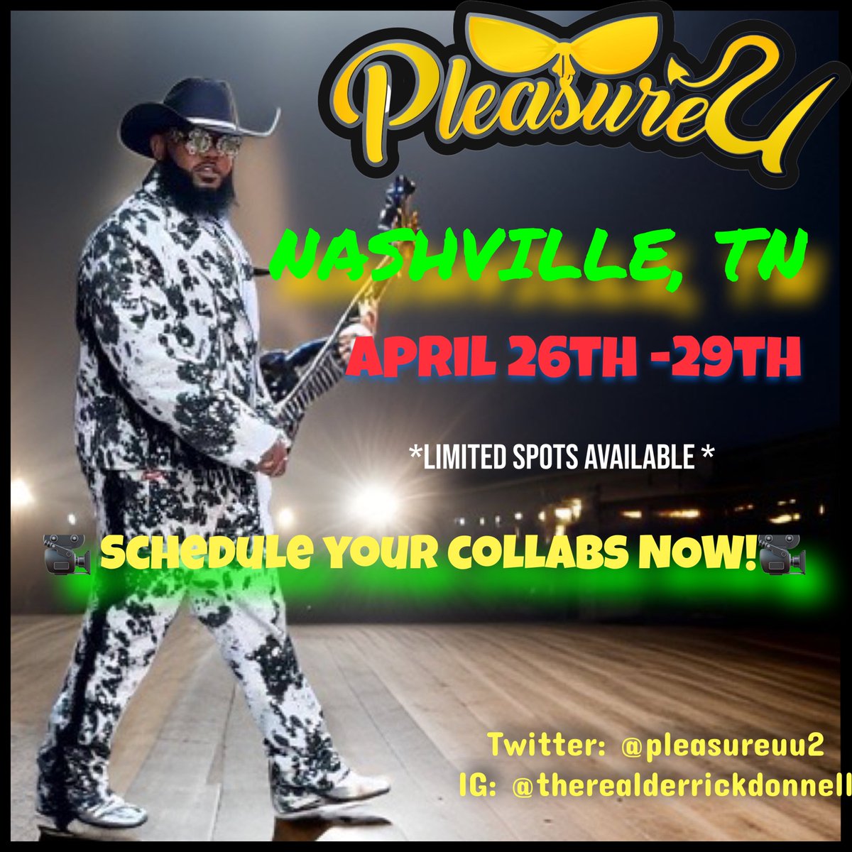 Nashville Tennessee! You’re up Next!!! Schedule your Collabs NOW!