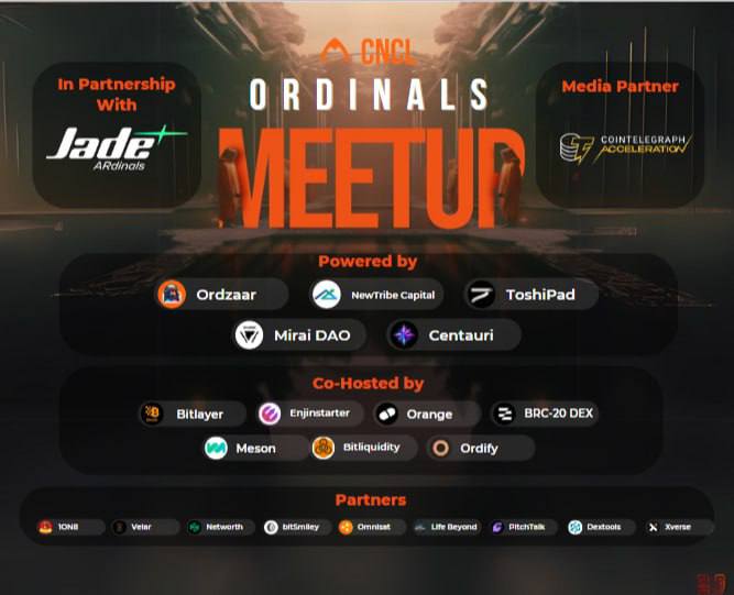 The Ordinals Meetup in Dubai on April 16th marks The Turning Point for $TSHX 🟠Get $TSHX now on #UniSat 🌟 Experience the Turning Point in Dubai🚀 lu.ma/ordinalsmeetup