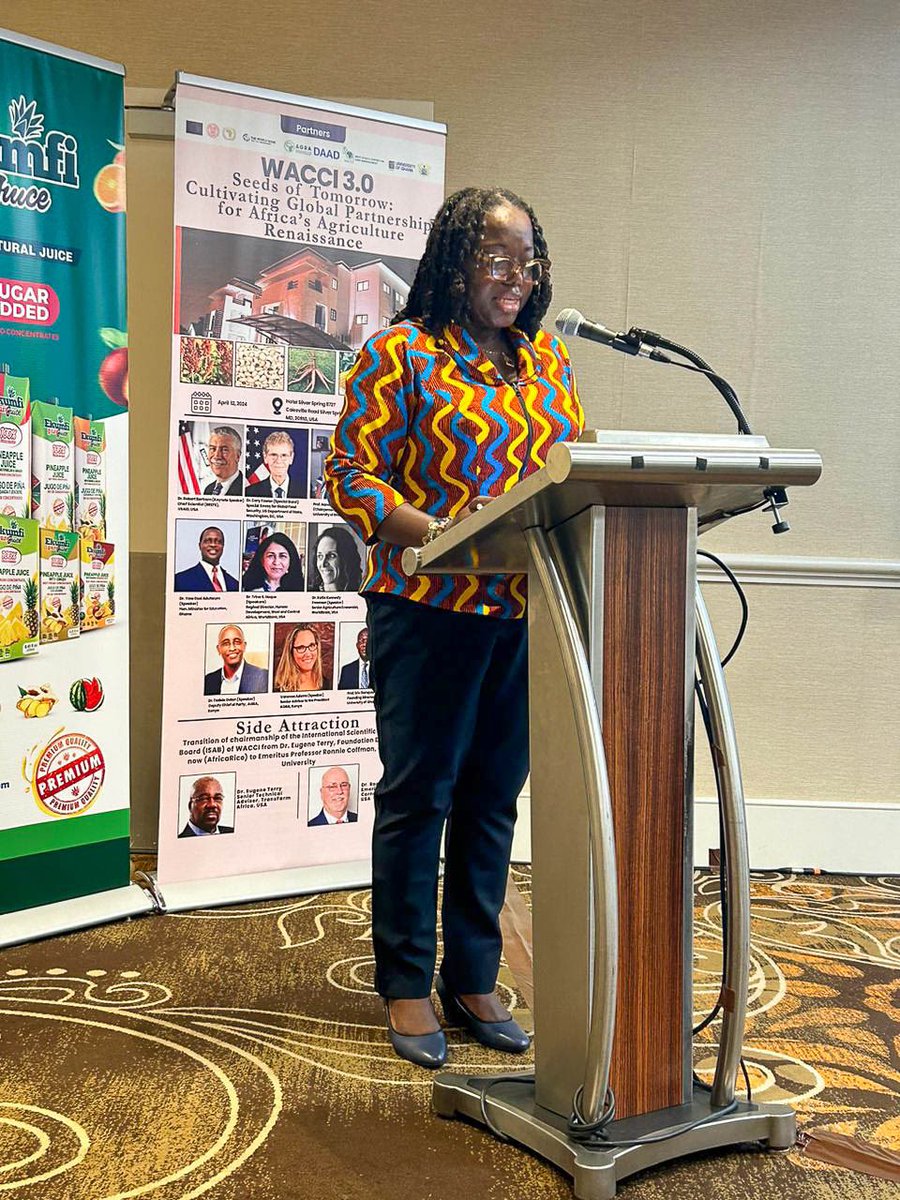 Today in Silver Spring, Maryland, the WACCI 3.0 event saw participation from key figures including USAID Chief Scientist Rob Bertram, IITA Director General Simeon Ehui, ILRI Director General Appolinaire Djikeng, Ghana's Education Minister John Fordjour, and University of Ghana