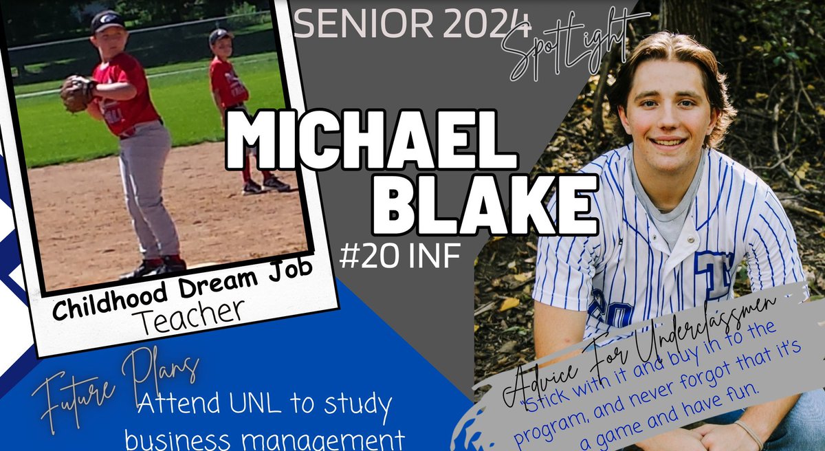 PLVSLegionBB32's tweet photo. Senior Spotlight 6 of 11.  Big Mike hits tanks. Make it a great day Michael Blake!! @PLSTitansBB @PLS_activities @PLSHSTitans https://t.co/Ed7n9R4B9F