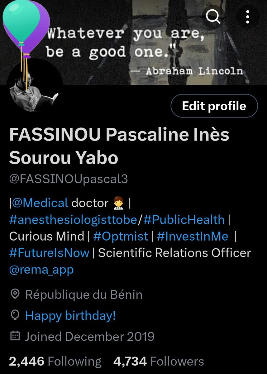 FASSINOUpascal3's tweet image. Thank you Lord 🎉🎂🎊❤️🙏