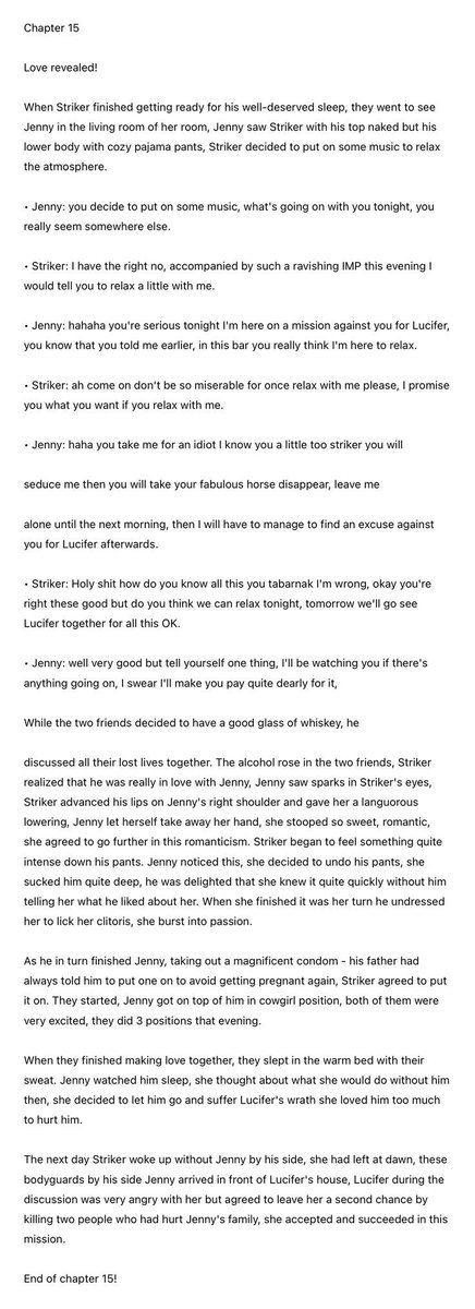 #HelluvaBossOC, #hôtelhazbin, #helluvaboss,Here's chapter 15 finished: Happy reading!