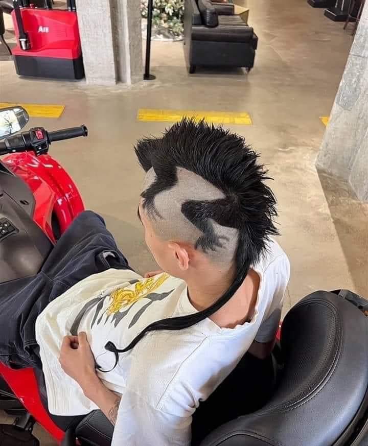 Florida man new mullet haircut