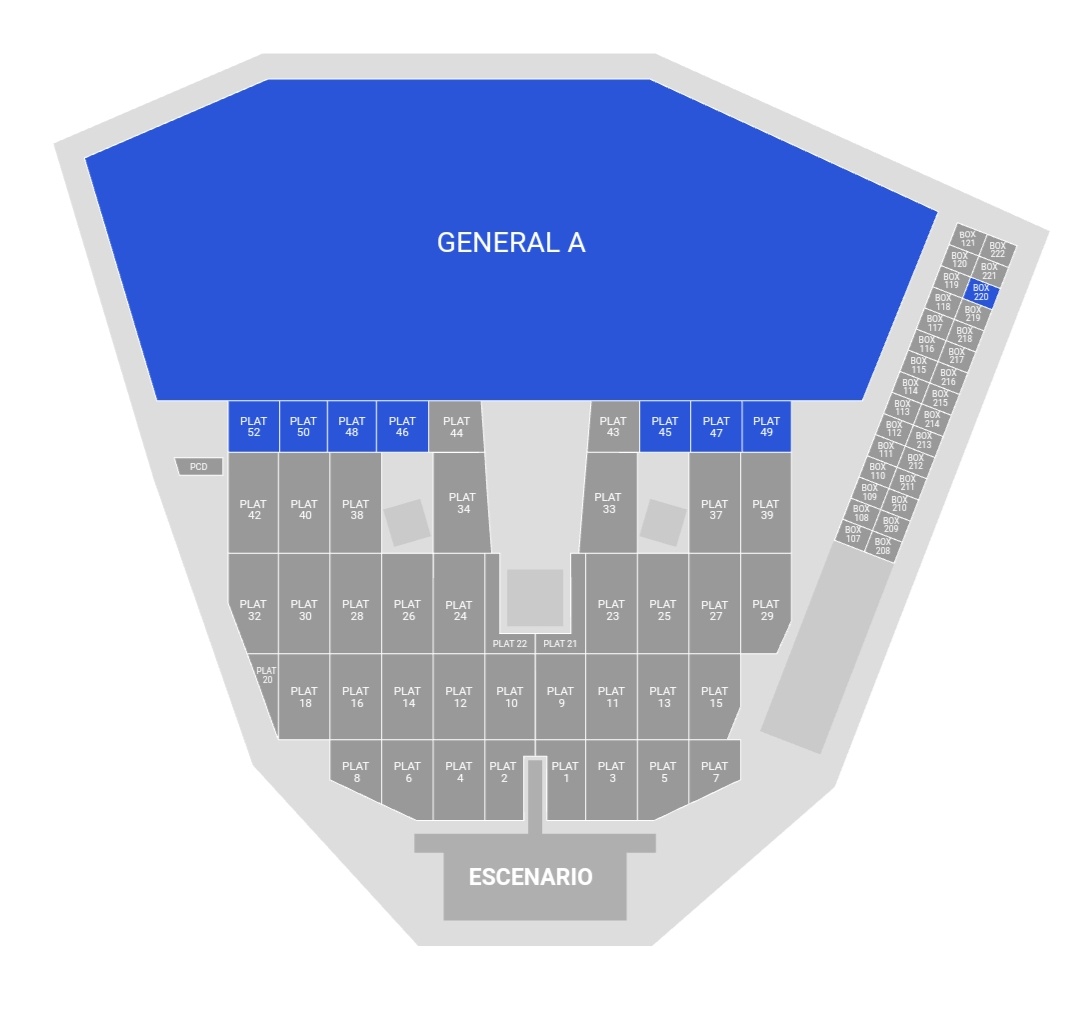 Secciones y numero de boletos disponibles para el concierto de Louis Tomlinson en la Ciudad de México. 🇲🇽 12/ABR PLAT 45: 21 PLAT 46: 70 PLAT 47: 131 PLAT 48: 117 PLAT 49: 218 PLAT 50: 43 PLAT 52: 164 BOX 220: 36 GRAL A: Boletos disponibles. Total: 800 + GRAL A