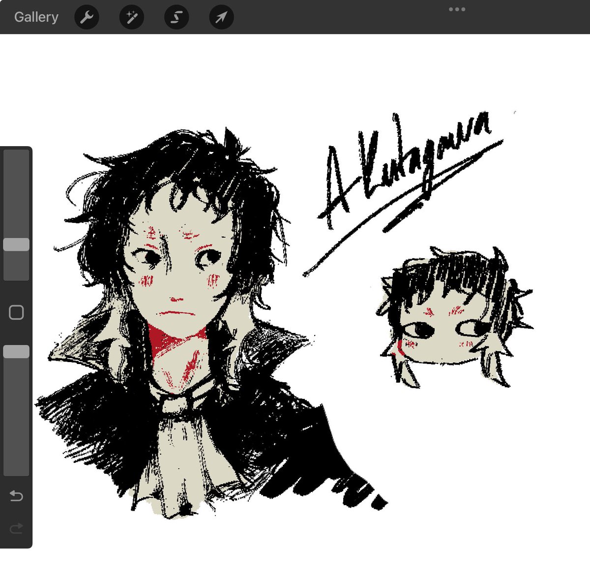 extremely rare akutagawa doodle from me expect another one next year