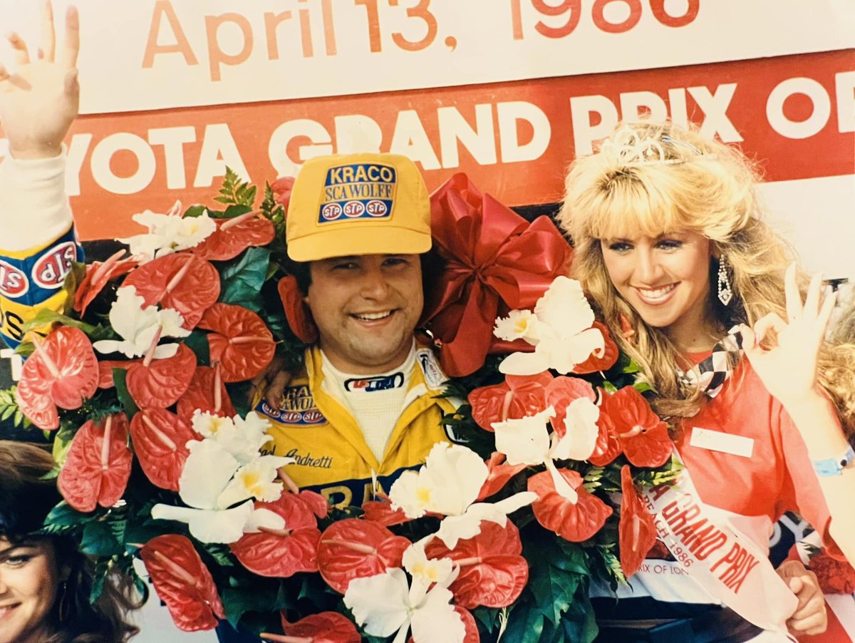 38 years ago today, Michael Andretti won the 1986 Toyota Grand Prix of Long Beach.
