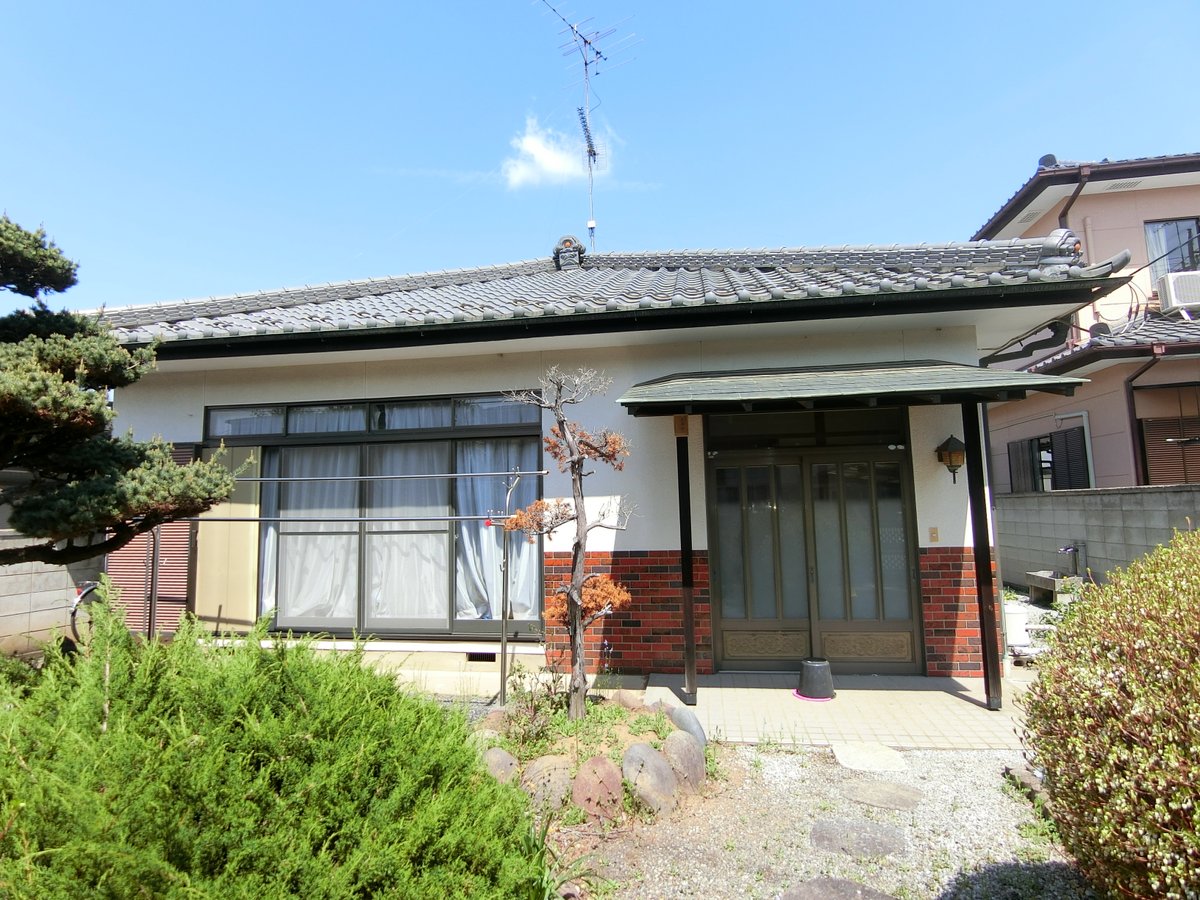 高萩町にて中古住宅の査定です