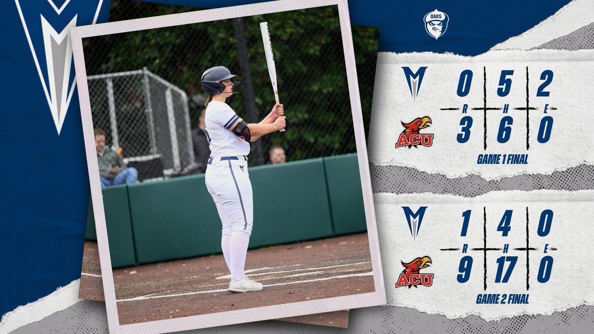 🥎 Softball was outscored by the Firestorm in both ends of a doubleheader today under the lights. The Oaks play against the Spirit of OUAZ in a doubleheader on Saturday starting at 11am! #ItsOakTime