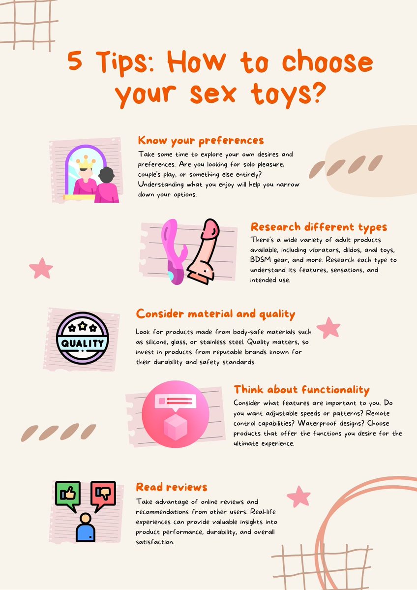 pleasuretestlab's tweet photo. đ Explore with confidence! Discover the perfect sex toys tailored to your desires with our helpful tips. đFrom vibrators to BDSM gear, we've got you covered. Browse our page with our guide and pick the perfect toy for youâit's time! â¨
#PleasureGuide #ChooseWisely #lovetoy #sextoy