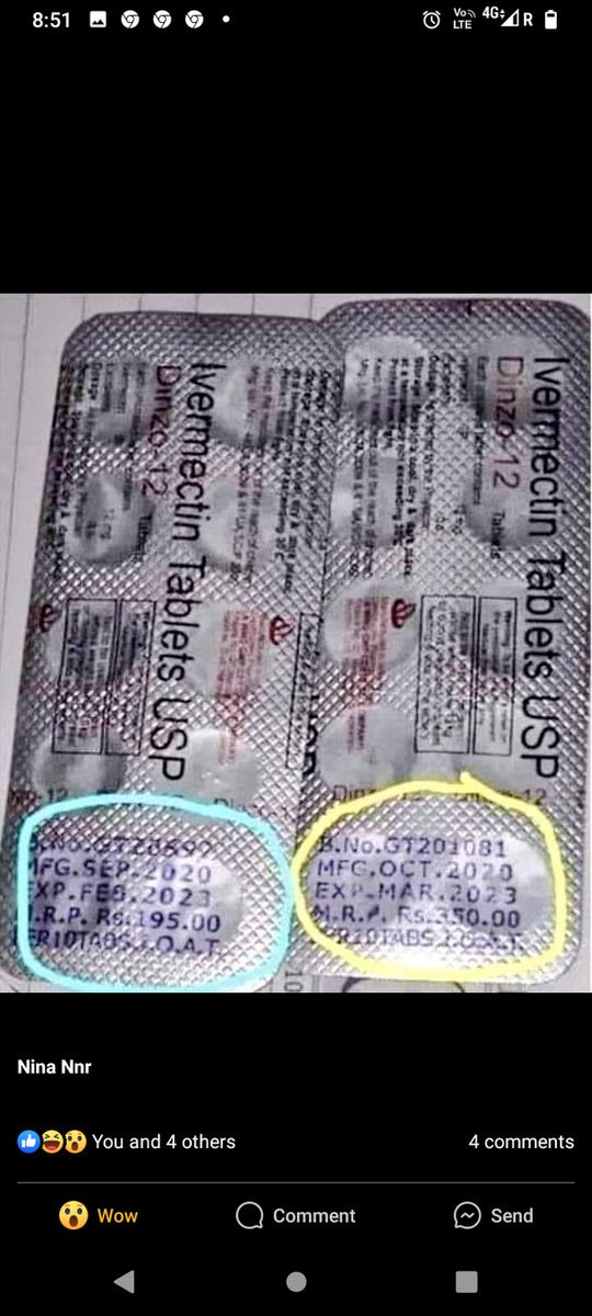 Look at the magic of Electoral Bonds : 
 The tablet which was being sold for Rs 195 in September 2020 - the same tablet started selling for Rs. 350 in October 2020.Just calculate the % of the loot !!! 😳
#INDIAAlliance