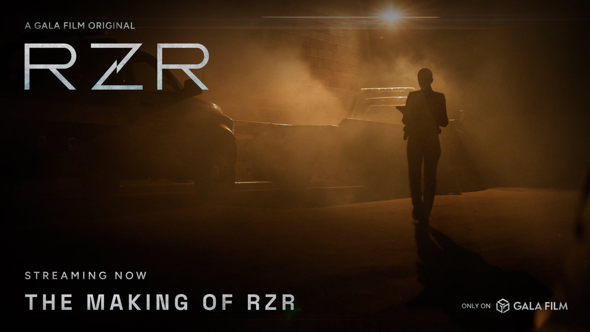 RZR GALA FILM PLATFORM IS LIVE!! Watch the official Making of RZR NOW! ⬇️⬇️ film.gala.com