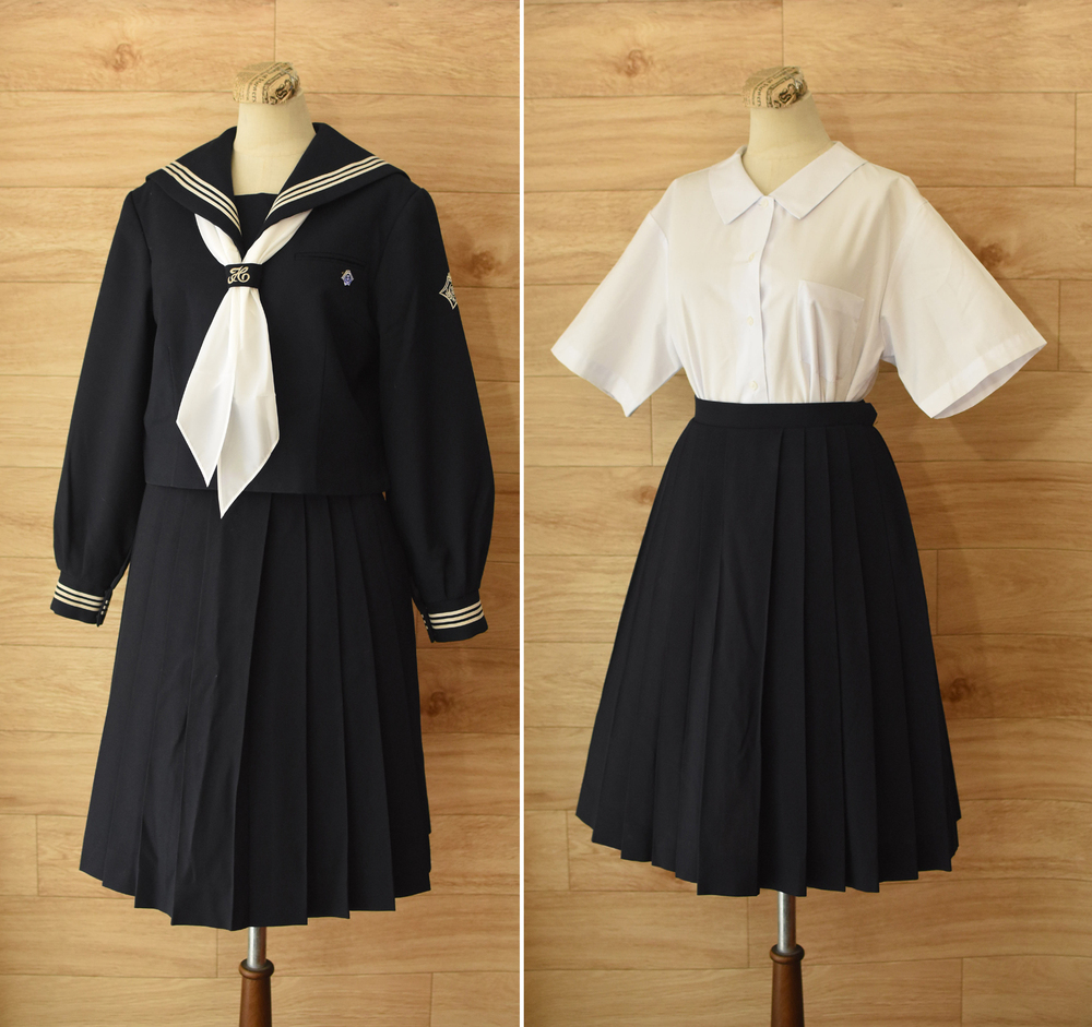 中学校　セーラー服　本物 女子中学生制服・ブレザー・セーラー服・スカート通販｜中古学生服なら