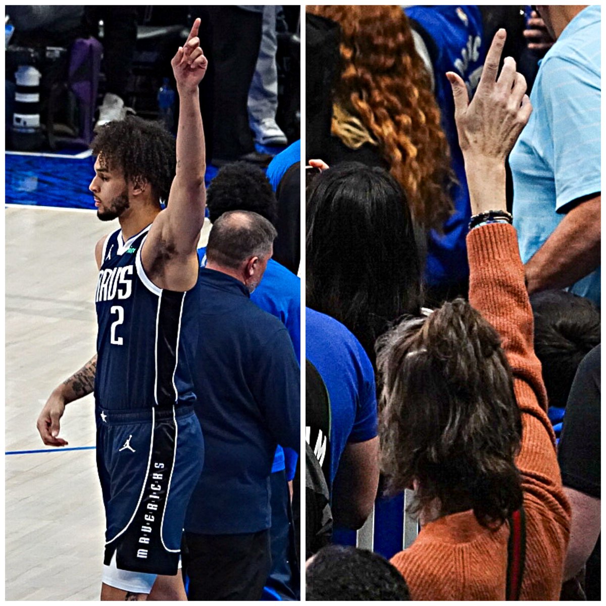 Dereck Lively II announced the passing of his mother Kathy Drysdale today. She was the sweetest person, every time you saw Dereck off the court she was right there with him. Their bond was beautiful as she was so happy for her son. My prayers go out to him and his family.