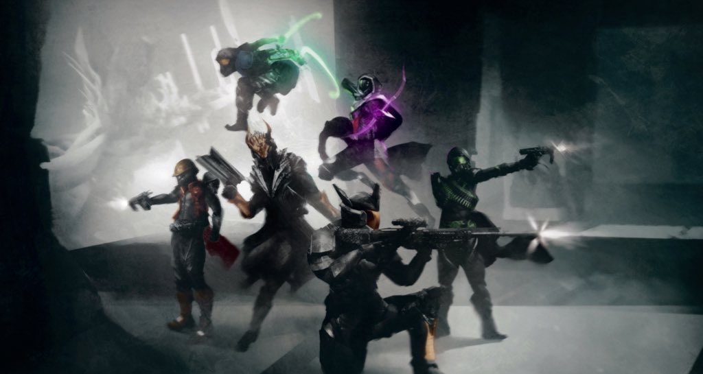 jackdrawss's tweet image. And they became… Legend. #destiny #intothelight