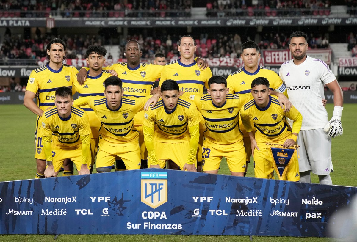 🔚 ¡𝗙𝗜𝗡𝗔𝗟 𝗗𝗘𝗟 𝗣𝗥𝗜𝗠𝗘𝗥 𝗧𝗜𝗘𝗠𝗣𝗢! Estudiantes 0 - #Boca 0 #DaleBoca 🔵🟡🔵 #CopaSurFinanzas ⚽️