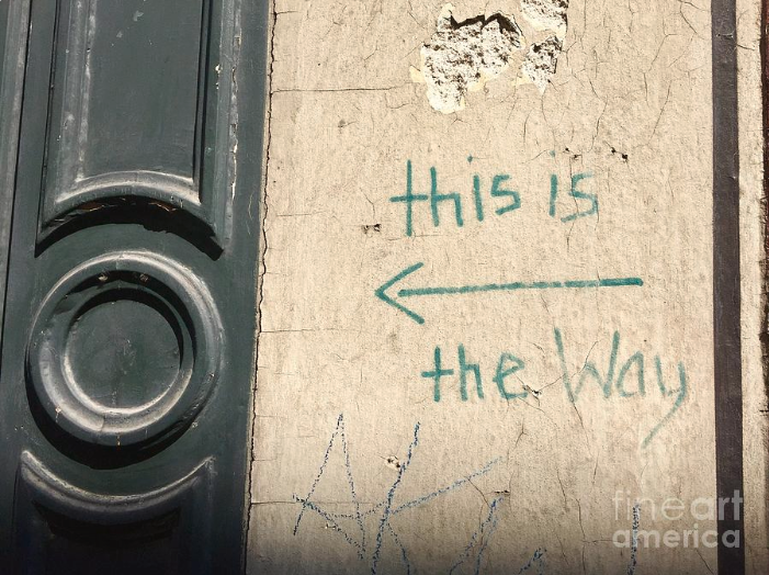 "This is the way"
Photography by Flavia

"This is the Way" writing on a wall in Basel, Switzerland

flavia-westerwelle.pixels.com/featured/this-…