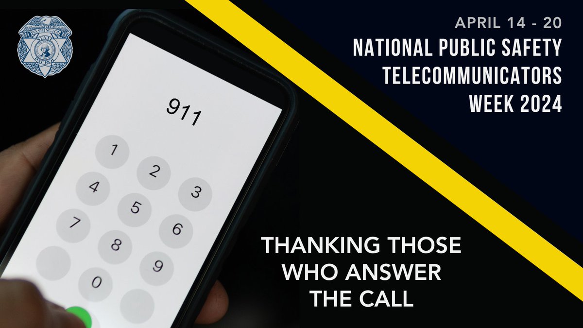 Happy #NationalTelecommunicatorsWeek! Every year, the second week of April honors and recognizes 911 call-takers and dispatchers. We're honored and fortunate to have such dedicated and passionate ones among us. Thank you to all for your unwavering service and sacrifices.
