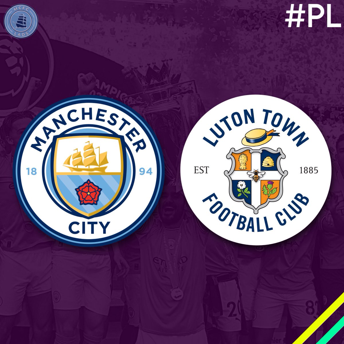 It’s Match Day! 👕 🆚 @ManCity v @LutonTown 🕒 15:00 (UK Time) 🏟 Etihad Stadium 🖥 N/A