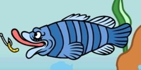 That one freaky fish from rhythm heaven