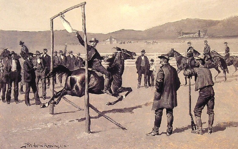cdrodger's tweet photo. @NickRodger1 I overheard at my Worm Charming class that there’s been considerable lobbying for ‘Ganstrekken’ or Goose Pulling, as we know it, to merit  its inclusion as a demo discipline. https://t.co/WXraNdWIbh