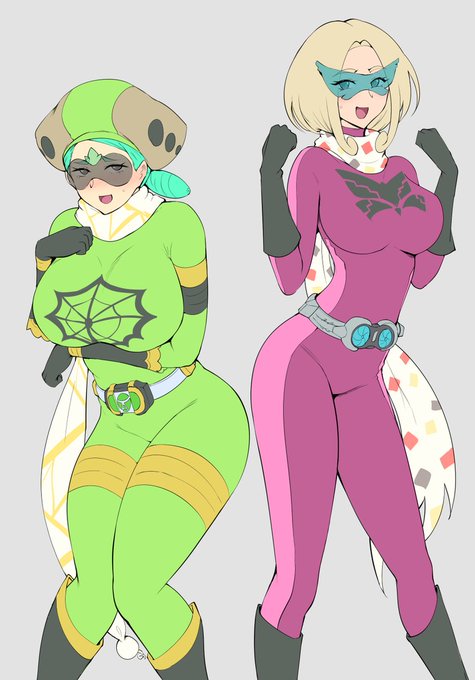 昨日言ってた『今回のスペコスヒーローがライダー意識の虫タイプだと事前に気づけた場合描いたであろう人選』のラクガキ
…なんかブラッドスタークいるな? 