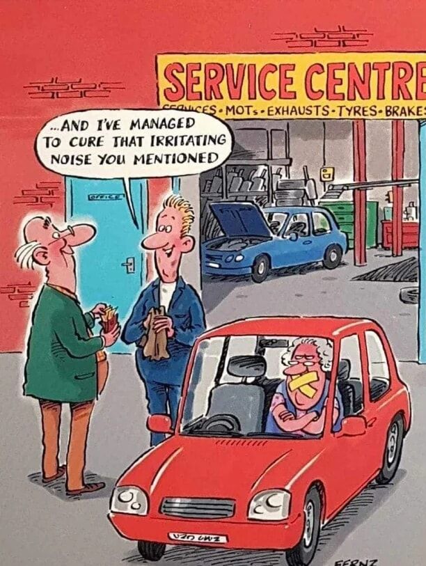 Good job 🤫 I love this Service Center ! I don't think she does though 😁 😉