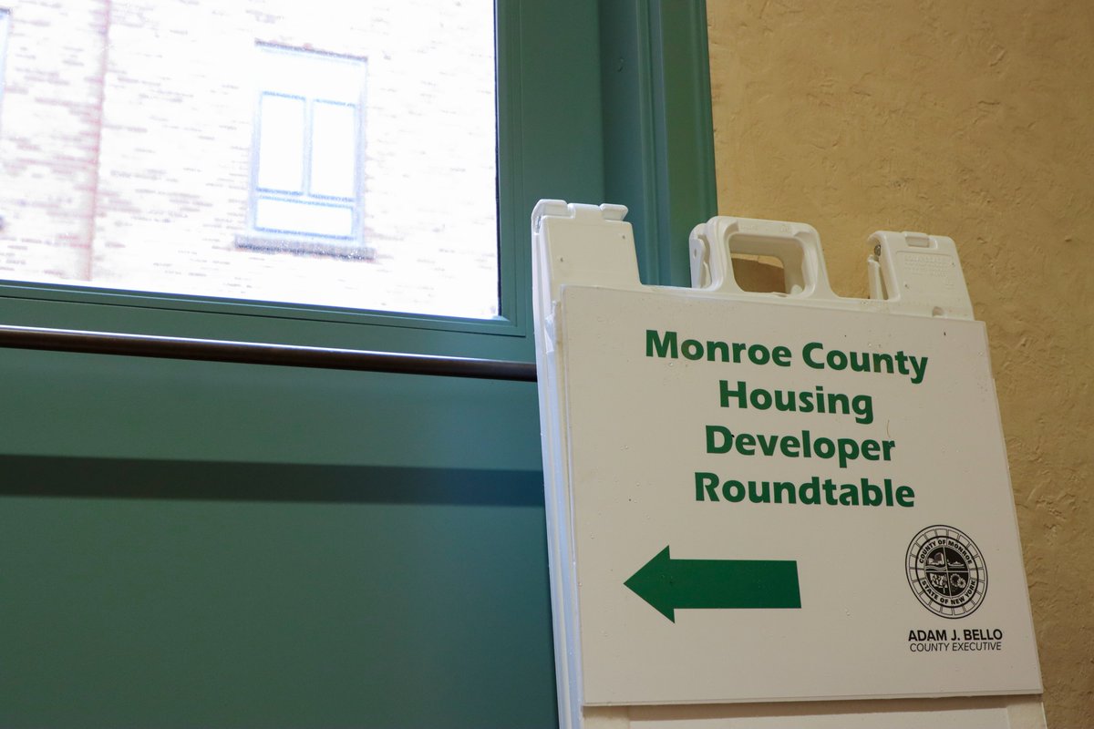 It is imperative that we work to find ways to create more housing for our residents. Working with developers is key. Thank you @nysotda for helping us host a productive roundtable today with local developers and stakeholders.
