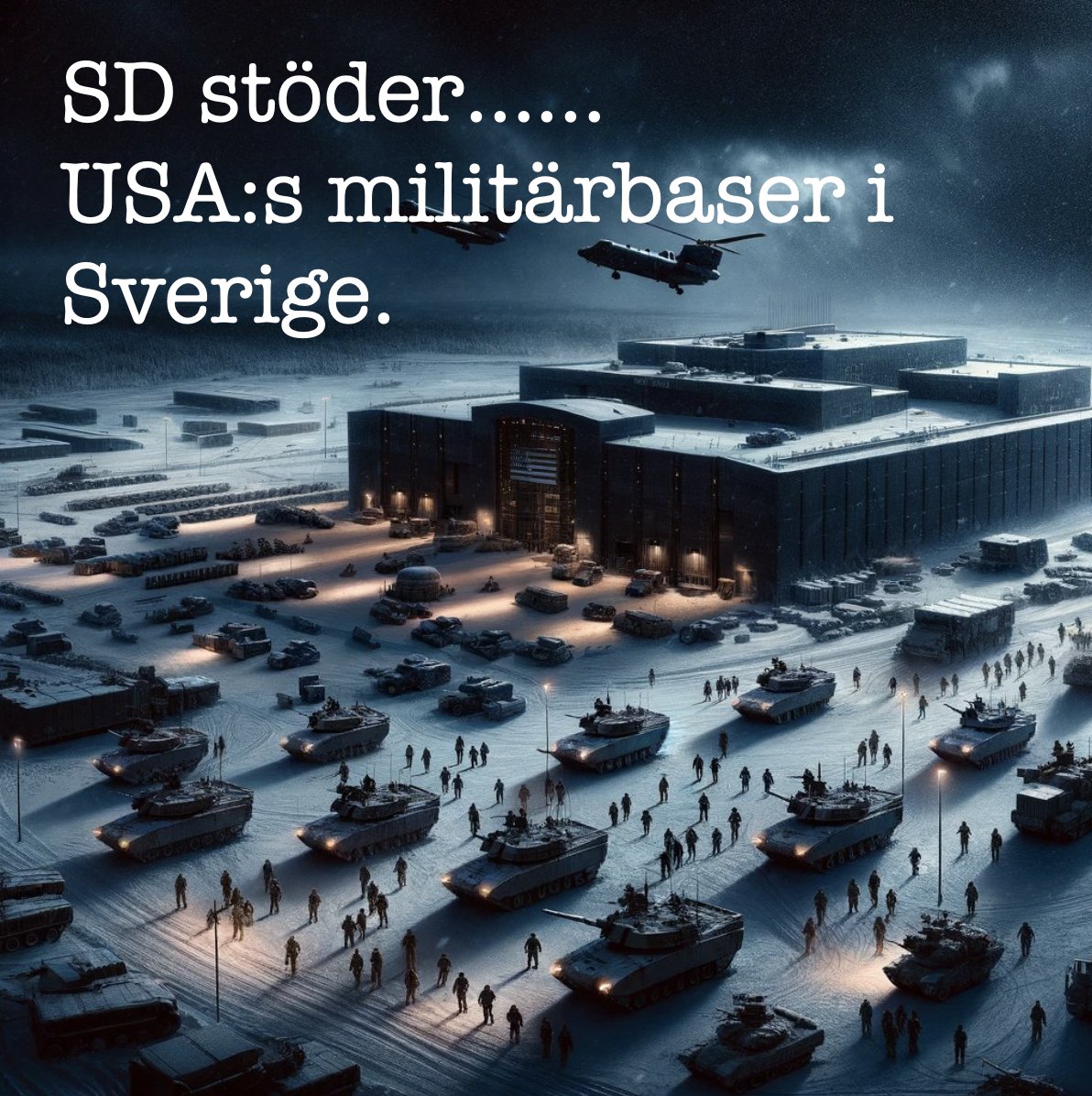 Är det svårt att förstå för det svenska folket att Sverige har upphört och att Sverige nu är en amerikansk lydstat?