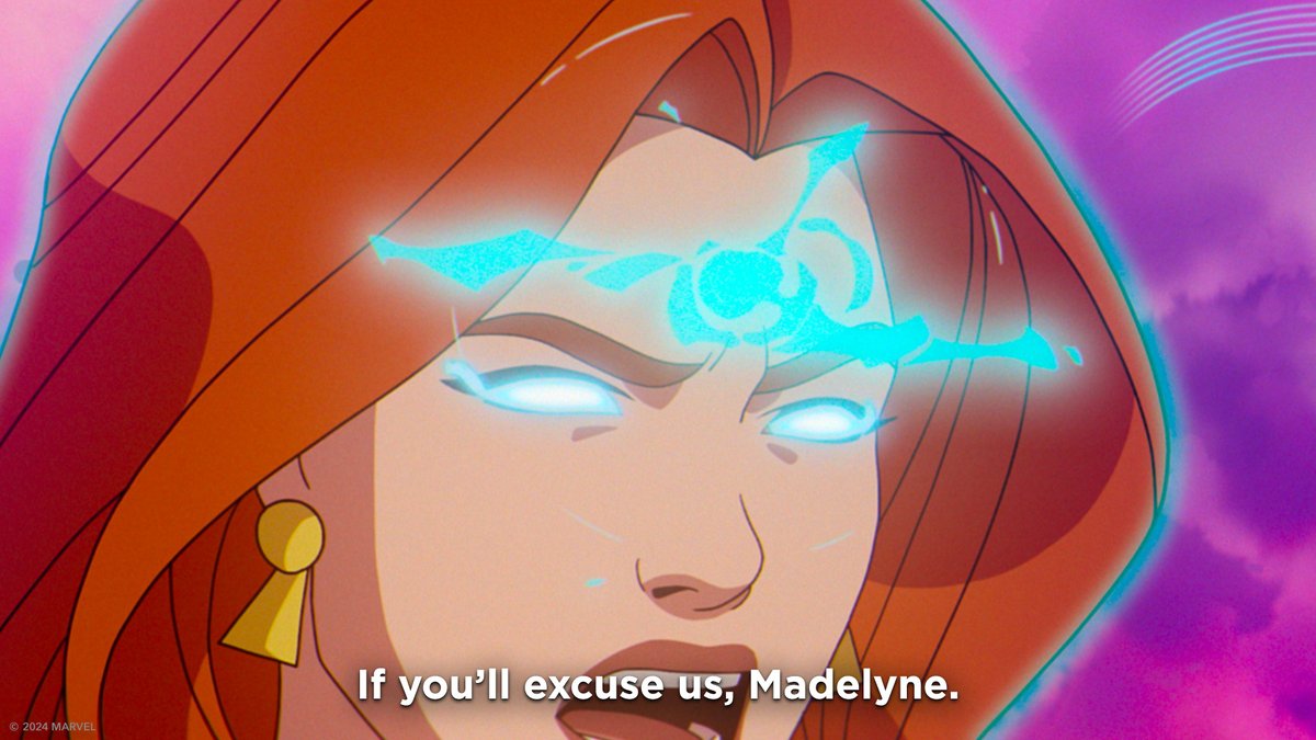 MarvelStudios's tweet photo. "If you'll excuse us."

Dive right into Marvel Animation's #XMen97, the series that everyone is talking about, now streaming on @DisneyPlus. https://t.co/KX8ENOpHns